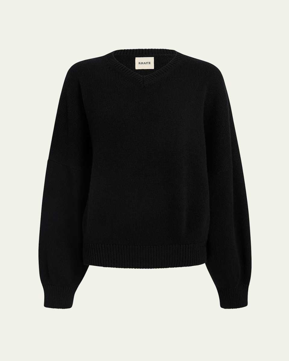 Wolfe V-Neck Cashmere Sweater